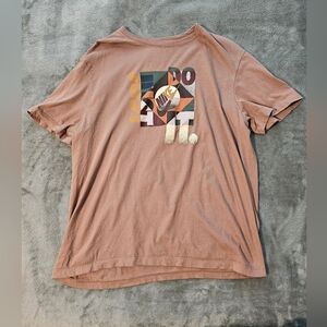 Nike Brown "Just Do It" T-Shirt